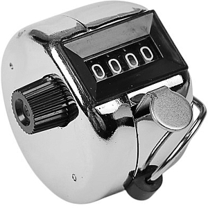 Счетчик ручной для учета повторяющихся процессов, в железном корпусе