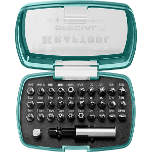 Набор бит специальных KRAFTOOL  SPECIAL-32 предмета, Cr-Mo (2610-H32)