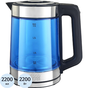 Чайник GOODHELPER KPG-2201 Blue, электрический