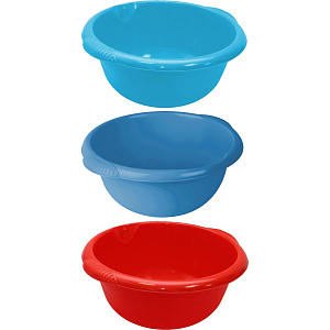 Таз 10л пластик круглый_СПБ