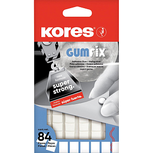 Клеевые подушечки масса KORES Gum Fix удаляемая 84 шт/уп 31600