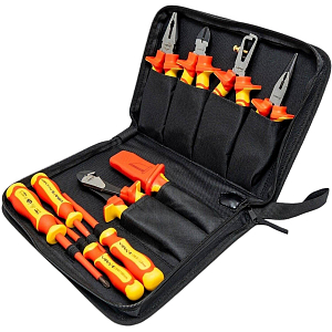 Набор инструмента для работы с электрикой VDE 10 шт. VIRA RAGE 397033