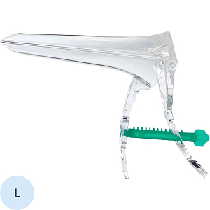 Зеркало гинекологическое стерил.однор. прозр.№3(L) пов.фикс-р 100шт/уп КПИ