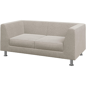 Диван MV_EVOLUTION 2-х местный (EVO2-2) беж тк. рог.Bravo white