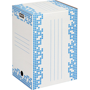 Короб архивный  Attache Selection 200 мм Т24 синий выруб.замок