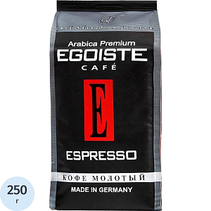 Кофе EGOISTE Espresso молотый,250г