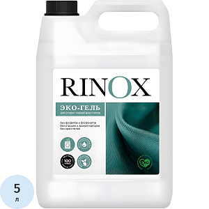 Профхим д/стирки гель бел-цв.тканей RINOX/Universal Eco, 5л