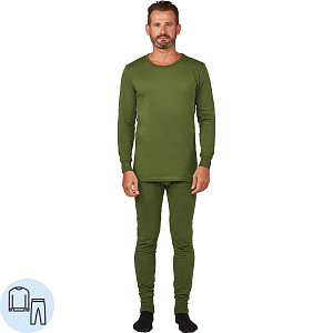 Белье нательное трикотаж летнее цв.олива (р.60-62)р.182-188