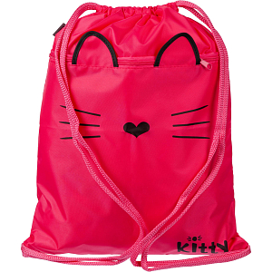 Мешок для обуви Комус Класс Kitty, МО-26-2, 360x470 мм, карман