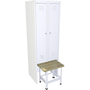 Шкаф для одежды металлический MPI_0MX МПИ-126(600)ВС1820х600х500