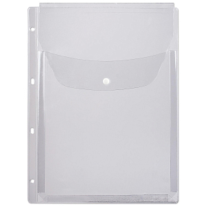 Папка-конверт на кнопке Attache А4, 180мкм, 200л, 1/5шт., 2308