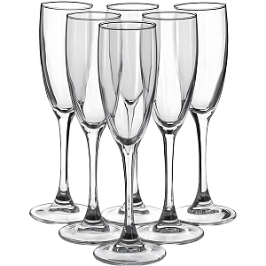 Бокал для шампанского СИГНАТЮР (ЭТАЛОН) 170мл 6шт/уп (H8161)