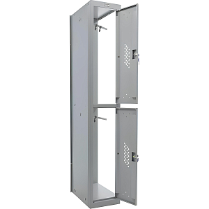 Шкаф для одежды металлический ПРАКТИК ML 02-30 усиленный (доп. модуль)