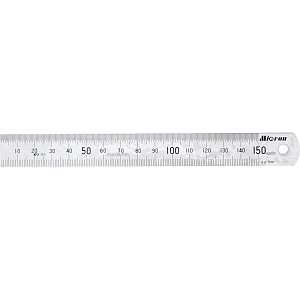 Линейка  измерительная 150х19 мм металлическая Micron 42158
