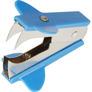 Антистеплер для скоб N10, 24/6, 26/6, синий