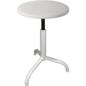 Табурет SK6_ZM_ медицинский винтовой М92 белый, и/к белая