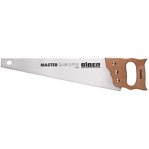 Ножовка по дереву БИБЕР 85662 МАСТЕР 2D заточка средний зуб, 450мм