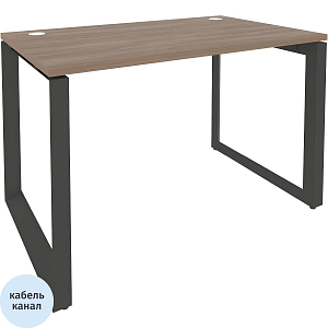 Стол KYN_0MX_ONIX-О О на металлокаркасе O.MO-SP-2.7 аризона дуб/антр Ш1180