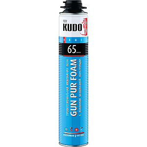 Пена монтажная проф Kudo Home 65, всесезонная, 1000 мл 46424