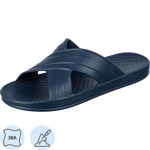 Тапочки (сланцы) ЭВА Немо муж. цвет синий р.45