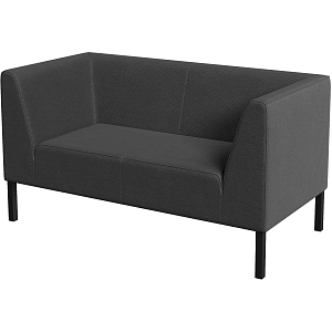 Диван MV_Комус Мебель_Bonus 2-мест. (Rt2) тк. Bravo d.g  серая