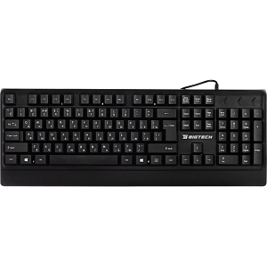 Клавиатура C-KB3031 черная, USB, 104кн BT-JKB-002/C-KB3031