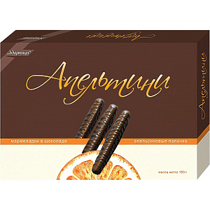 Мармелад апельсиновые палочки Апельтини, 160г