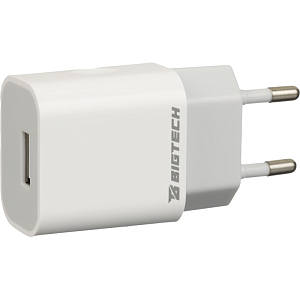 Зарядное устройство 2A, 1USB, белый BT-JCHR-003/C-IPN139