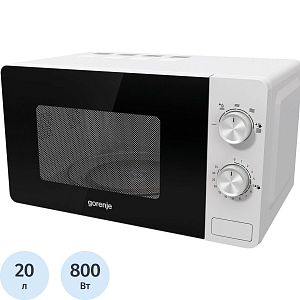 Микроволновая печь Gorenje MO20E1WH 20л. 800Вт, цвет: белый