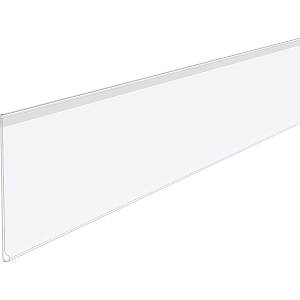 Ценникодержатель полочный самокл. DBR60 дл1000мм, ш60мм, прозр, 10шт/уп