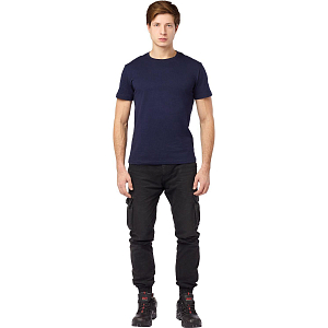 Футболка (160 г.) с кор.рукавом т.-син.(XL)