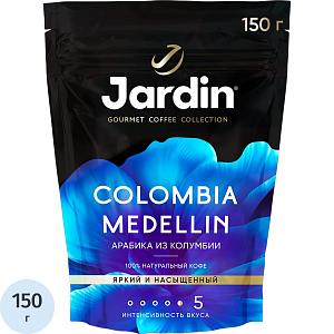 Кофе Jardin Colombia Medellin раств . субл . 150 г пакет 1014-08