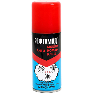 Средство от насекомых РЕФТАМИД МАКСИМУМ 3в1  100мл