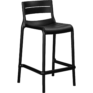 Стул полубарный 0MX_LO_DOBRIN NESSA LMZL-PP905-1_P_B-03 черный