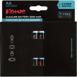 Батарейка AA/LR06 уп/40шт      