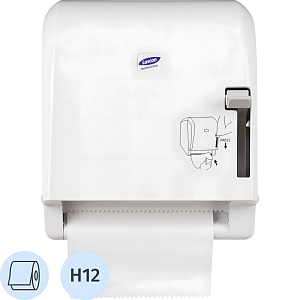 Диспенсер для полотенец рулон Luscan Professional механич белый