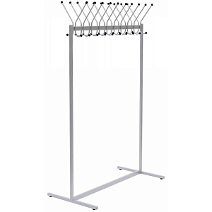 Вешалка KD_0MX Гардеробная КР-12Л металлик