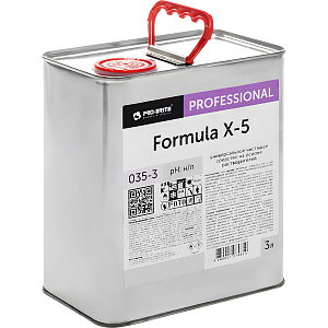 Профхим спец пятновывод-растворит сложн.загрязнен Pro-Brit/FORMULA X-5, 3л