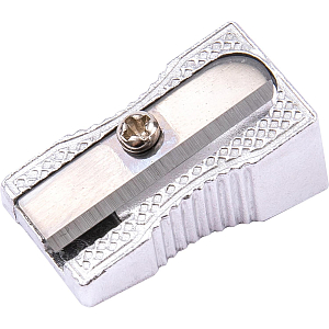 Точилка ручная Deli, 1 отверстие, алюминиевый сплав, стальное лезвие