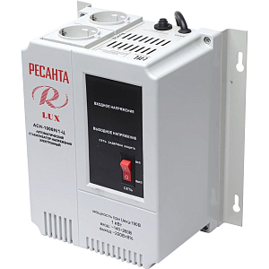 Стабилизатор РЕСАНТА АСН- 1 000 Н/1-Ц Lux (63/6/14)