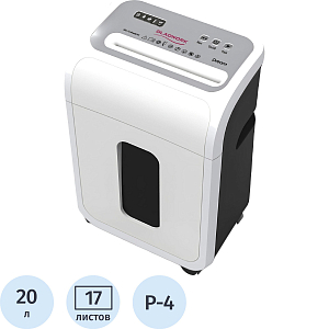 Шредер (уничтожитель) Gladwork Dream P-20CD, 4ур.секр., 17 лист, 20л