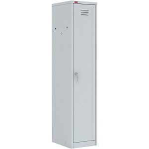 Шкаф для одежды металлический 0MX_P_ШРМ21 1 дв. 400х500х1860