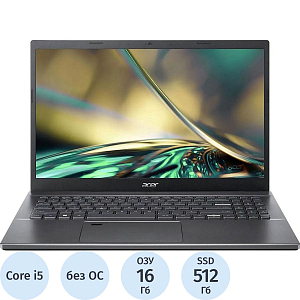 Ноутбук Acer A515-57-50R7/ i5 12450H/16Gb/512Gb SSD/15.6(NX.KN3CD.00M)noOS