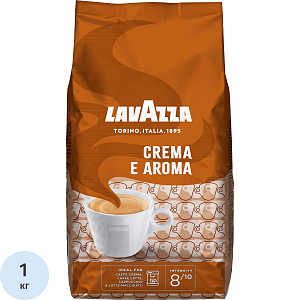 Кофе Lavazza Crema e Aroma в зернах, 1кг, 2444