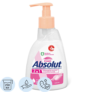 Мыло жидкое ABSOLUT CLASSIC 250мл Антибактериальное Нежное