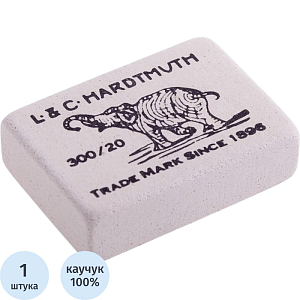 Ластик KOH-I-NOOR ELEFANT 300/20 12х45х31мм