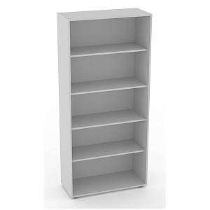 Мебель для школы Д_Шкаф с открытыми полкамиСекция (Е) 1.1 М 997.104 серый