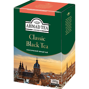 Чай Ahmad Tea Классический черный листовой, 200г 1568
