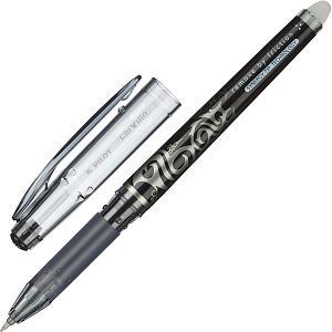 Ручка гелевая PILOT BL-FRP5 Frixion Рoint резин.манжет. 0,25мм черный