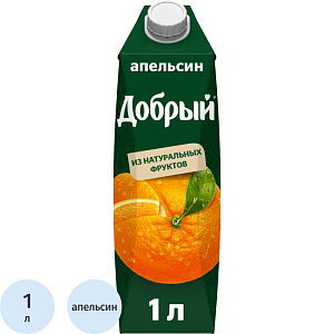 Нектар Добрый апельсин 1л